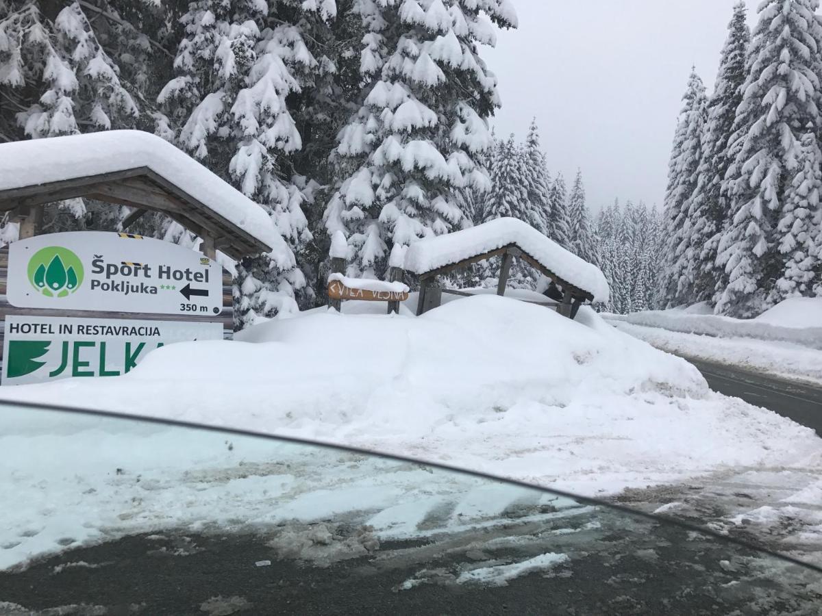 Chalet Stara Jelka Pokljuka Zgornje Gorje Zewnętrze zdjęcie