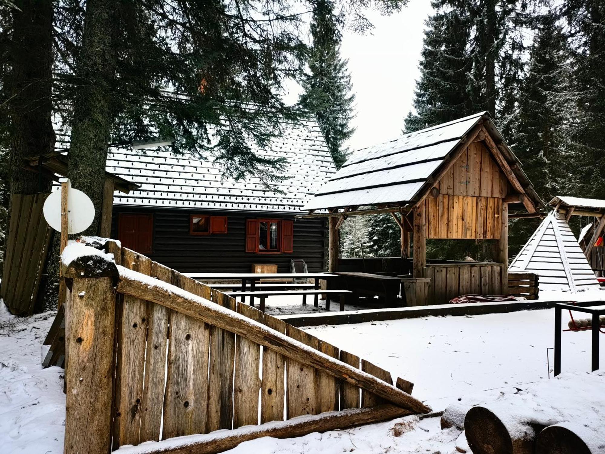 Chalet Stara Jelka Pokljuka Zgornje Gorje Zewnętrze zdjęcie